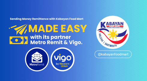 Sending Money Remittance with Kabayan Food Mart made easy with its partner Metro Remit & Vigo.