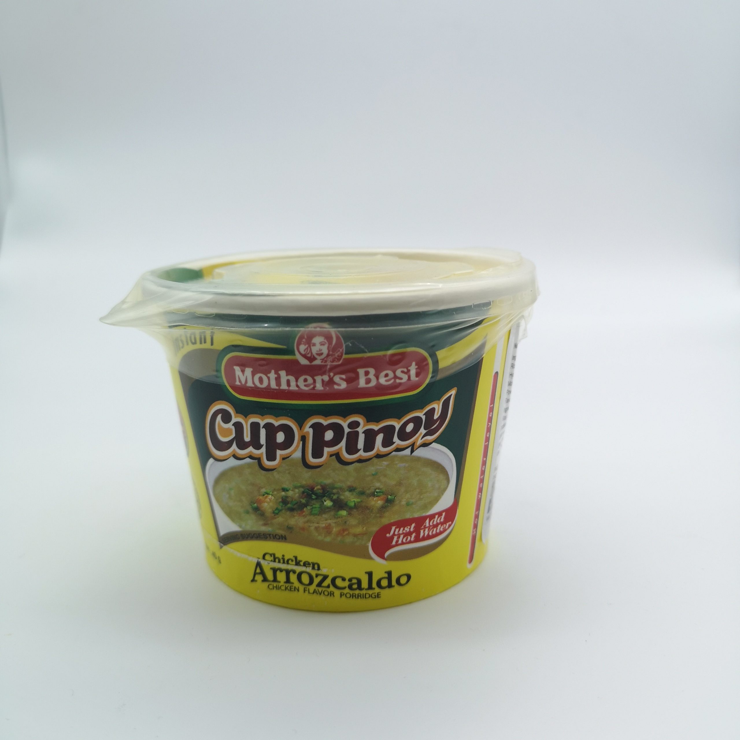 Cup Pinoy Arroz Caldo Mother's Best 40g